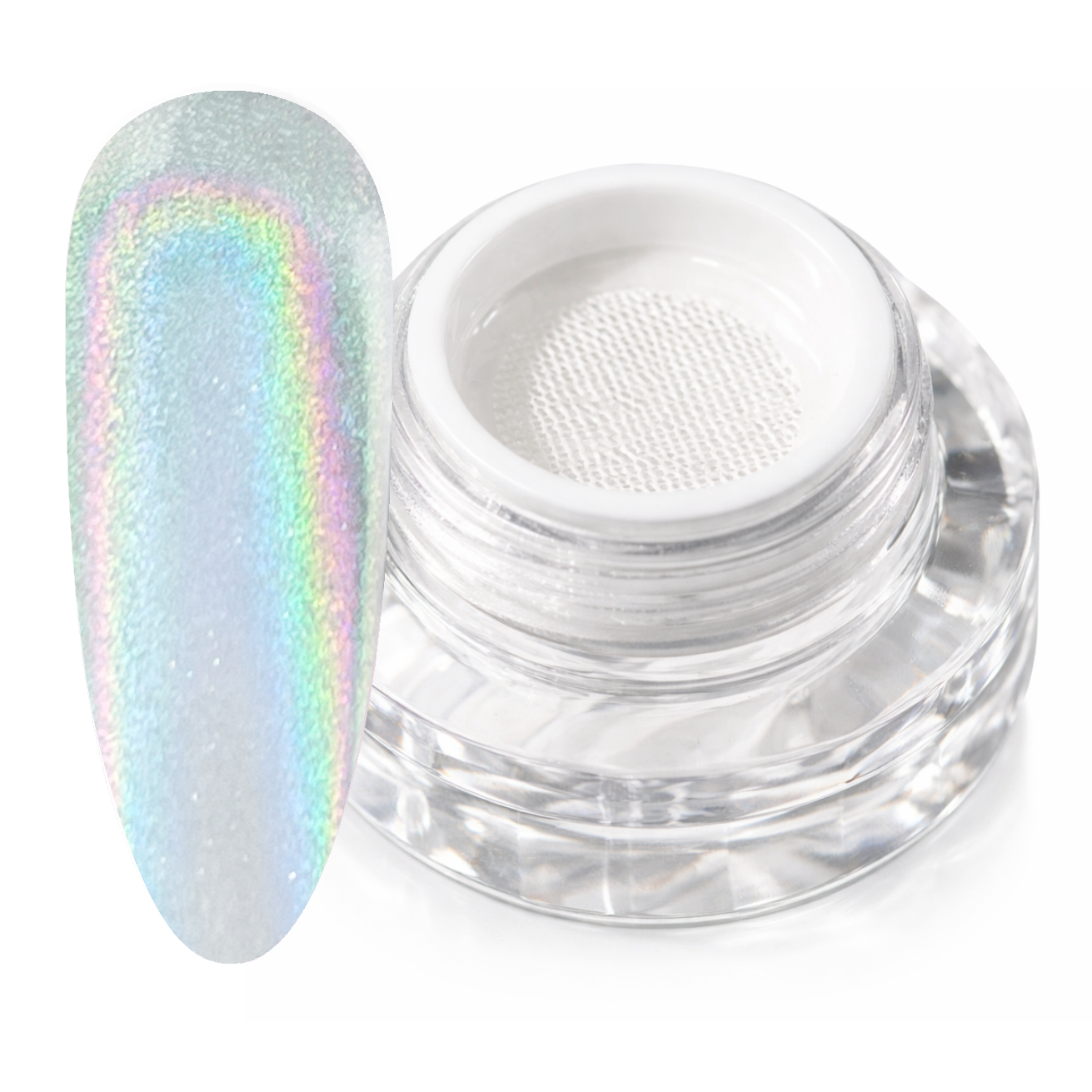  JUSTNAILS Polarlights Holo Pigment - Prism Shine - Microplastic free 