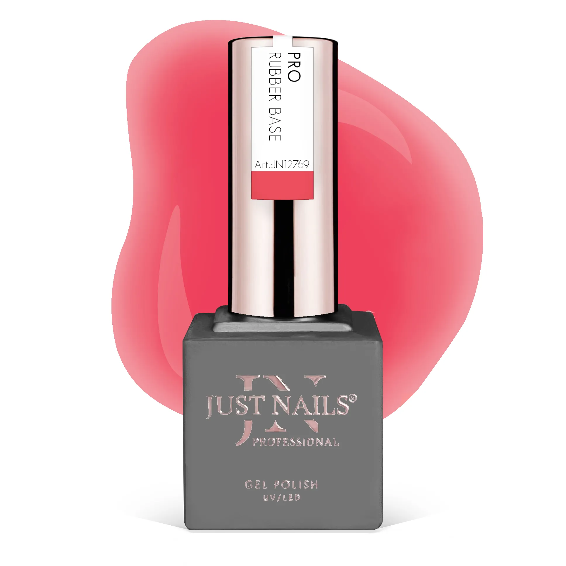 JUSTNAILS Pro Rubber Builder - VIVID CRUSH - Hybrid Soak-off