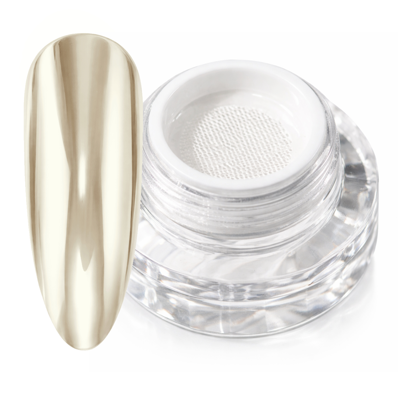  JUSTNAILS Polarlights Pigment - Controlled Glow - Microplastic free