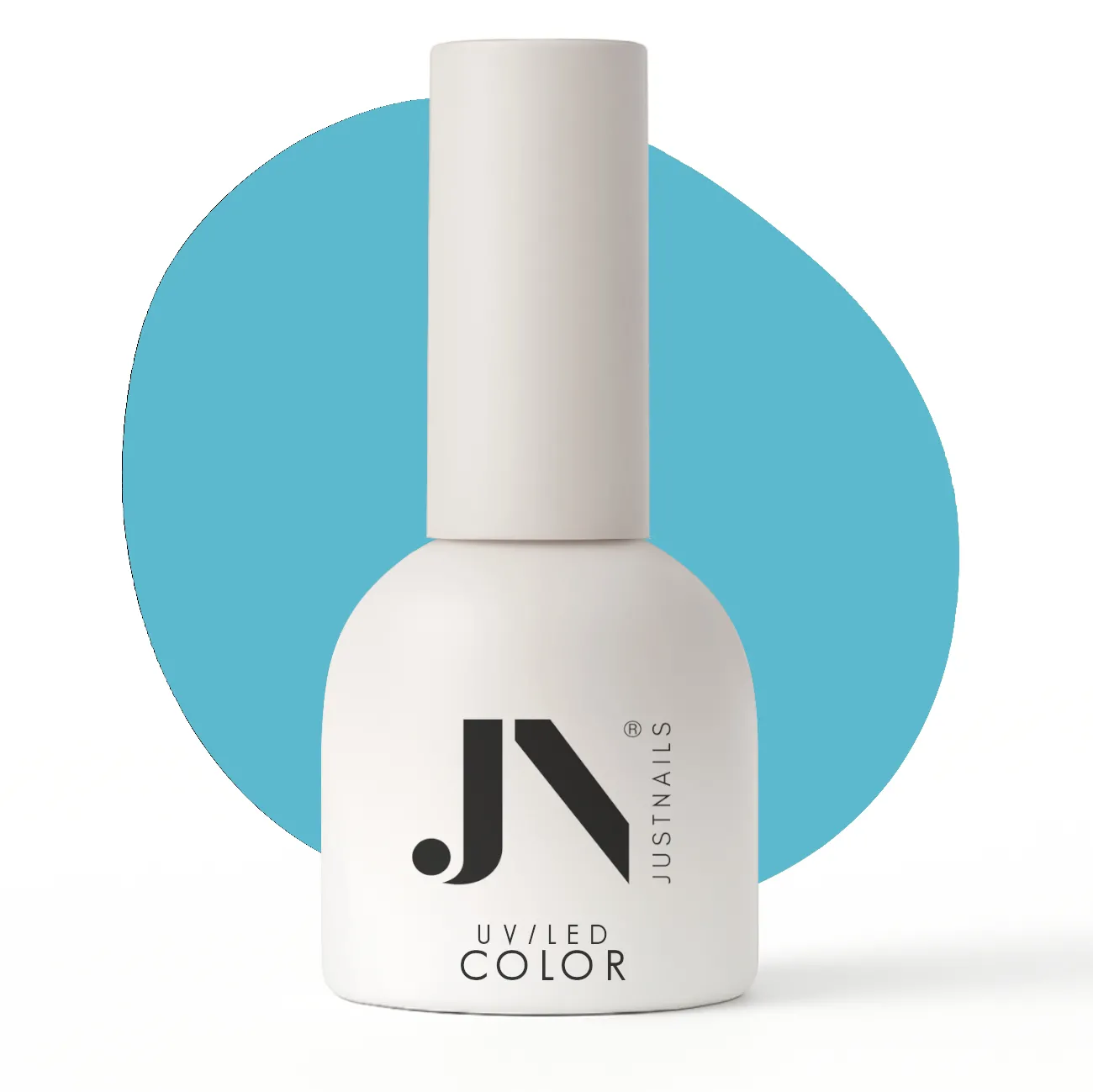 JUSTNAILS Gel Polish Color - Aqua Flicker - Soak-off