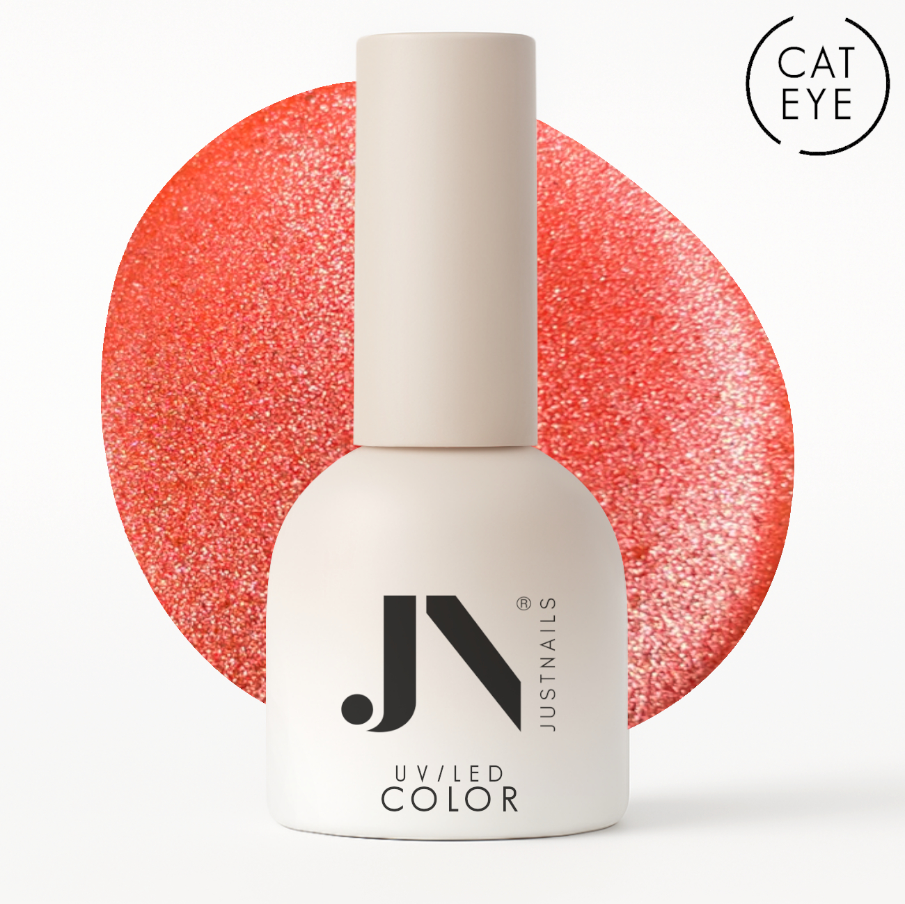  JUSTNAILS Polish Gel 5D Cat Eye - Hot Tropic 