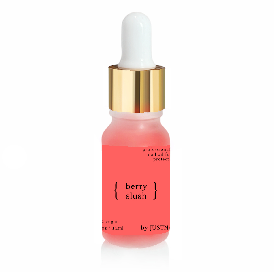 JUSTNAILS Premium Protect Nagelöl - Berry Slush 10ml
