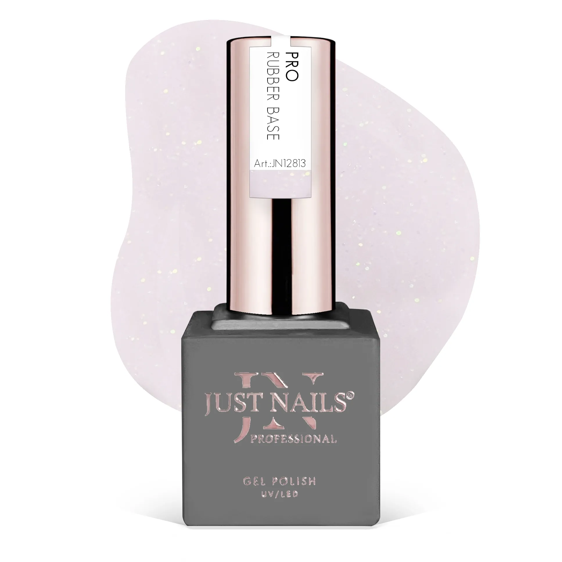 JUSTNAILS Pro Rubber Builder - SUGAR GLAZED - Hybrid Soak-off