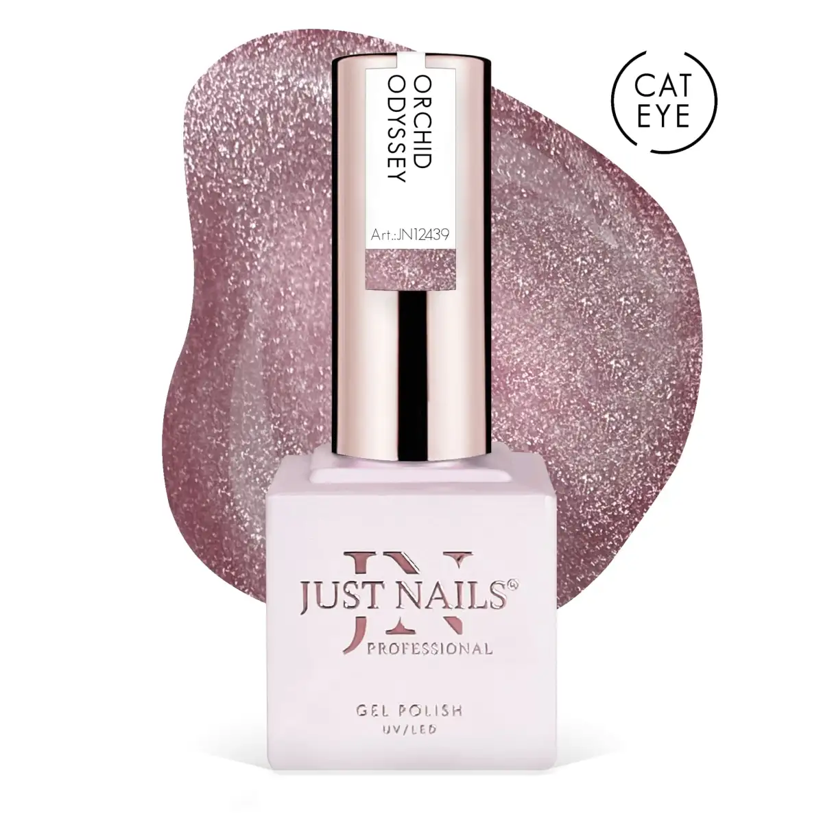 JUSTNAILS Polish Gel 5D Cat Eye - ORCHID ODYSSEY