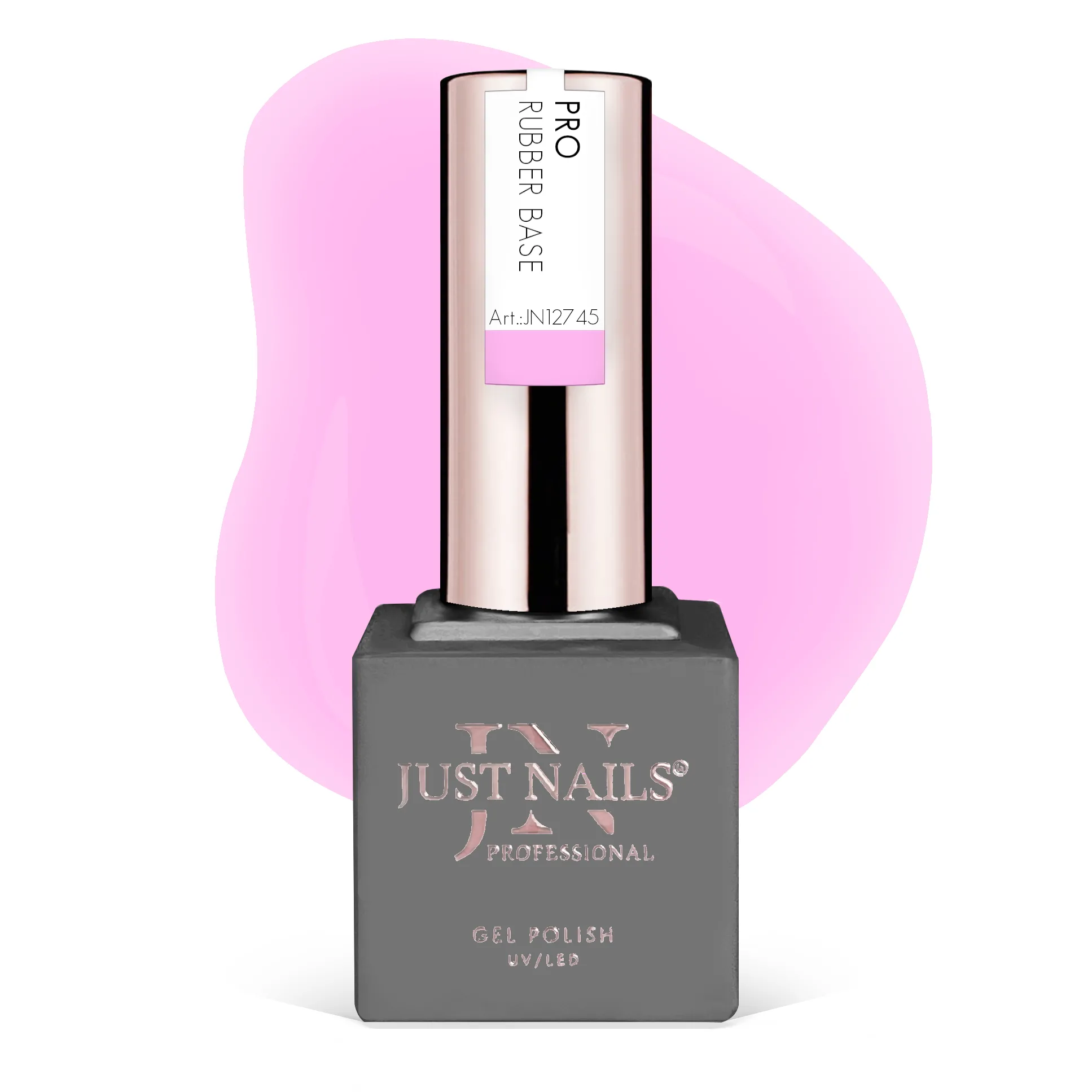 JUSTNAILS Pro Rubber Builder - FRANGIPANI PETAL - Hybrid Soak-off