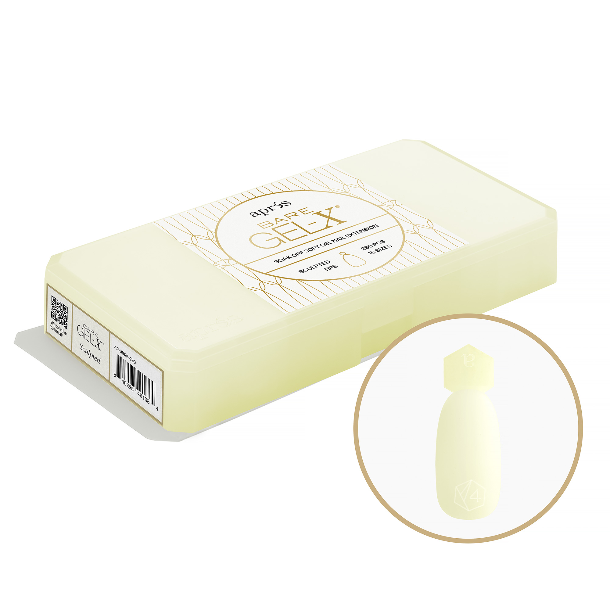  Bare Gel-X® Tips Box - Sculpted