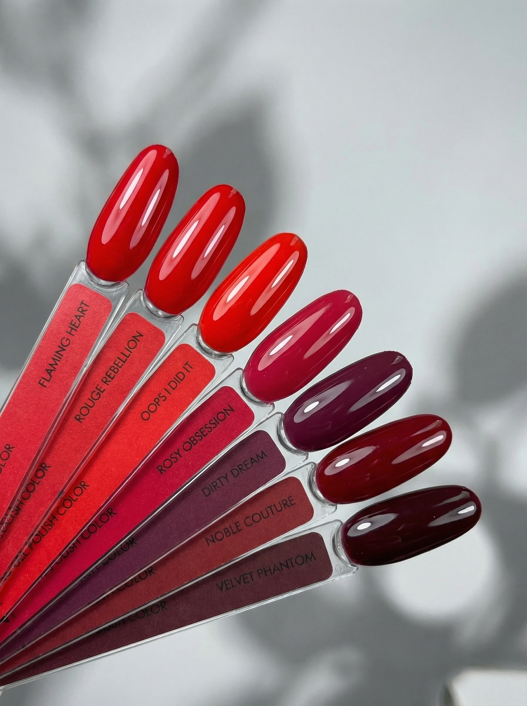 JUSTNAILS PRO Gel Polish Color - ROUGE REBELLION - Soak-off