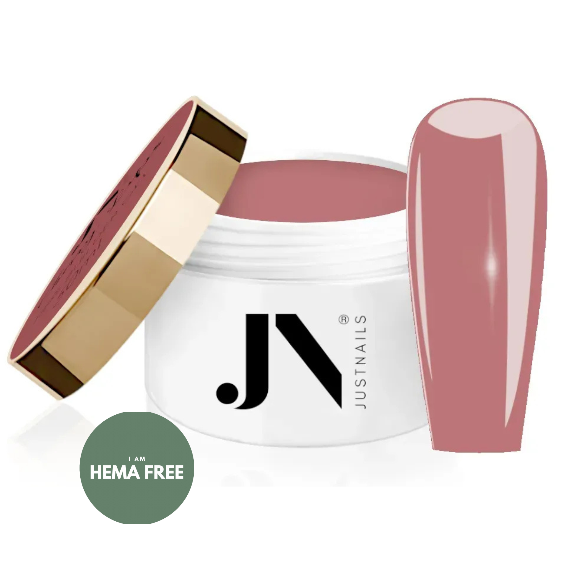 JUSTNAILS Fiberglas-Gel - Extreme Intense - Cherry Lips