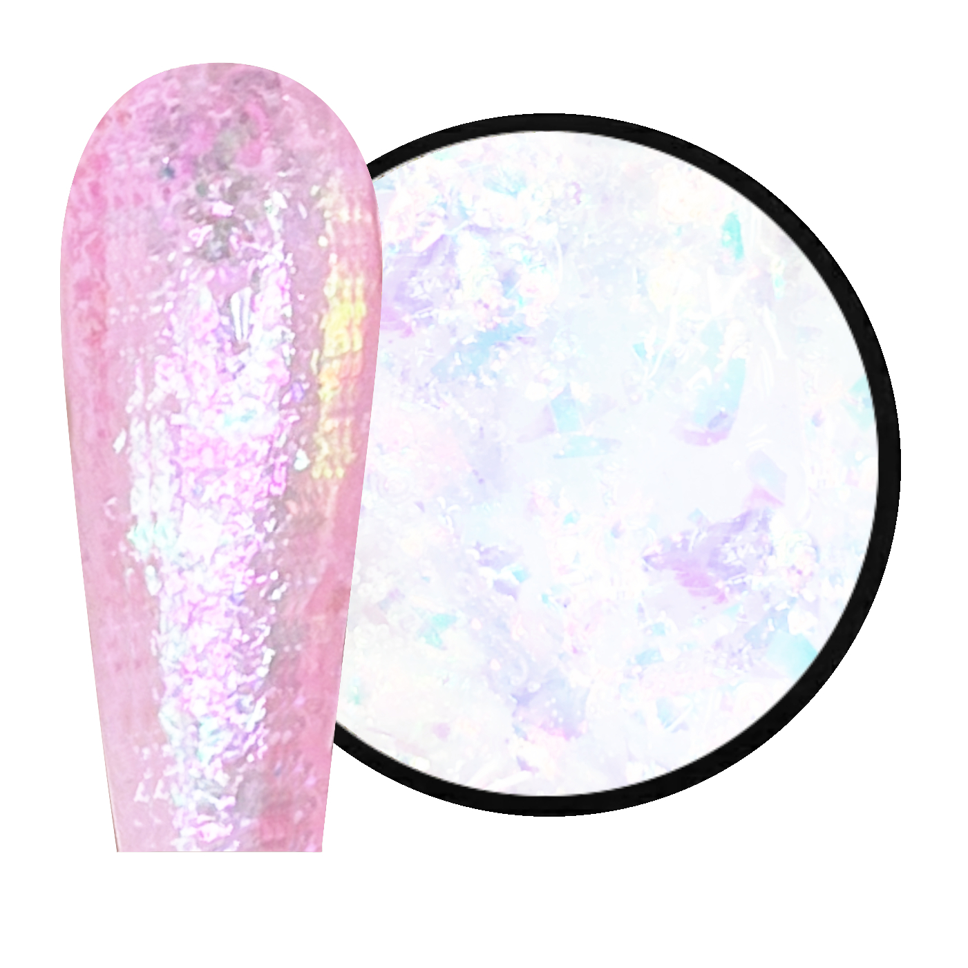 JUSTNAILS Mermaid Crushed Flakes No.9