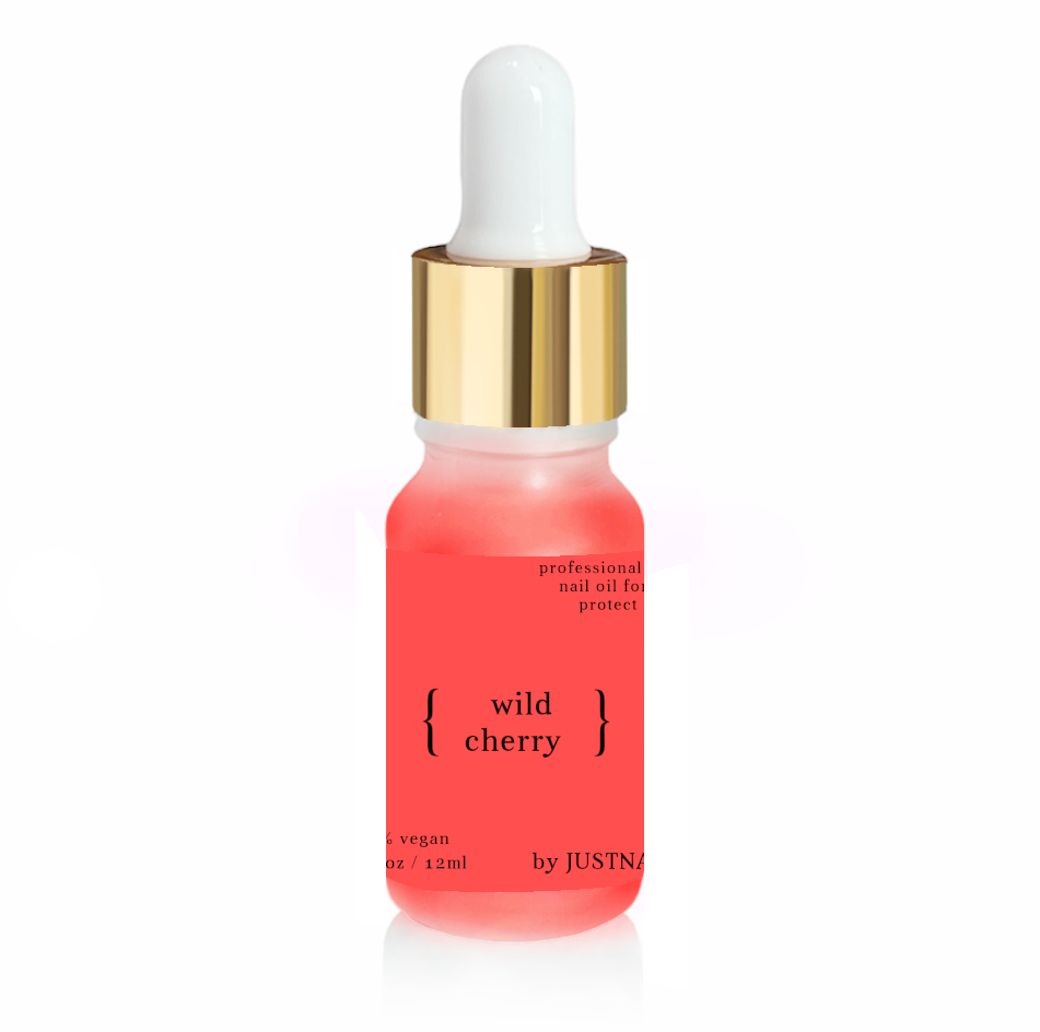 JUSTNAILS Premium Protect Nagelöl - Wild Cherry 10ml