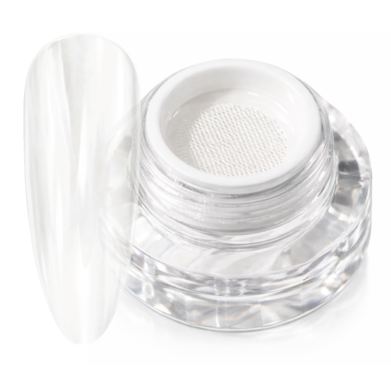  JUSTNAILS Polarlights Pigment - Glazed Vanilla - Microplastic free 