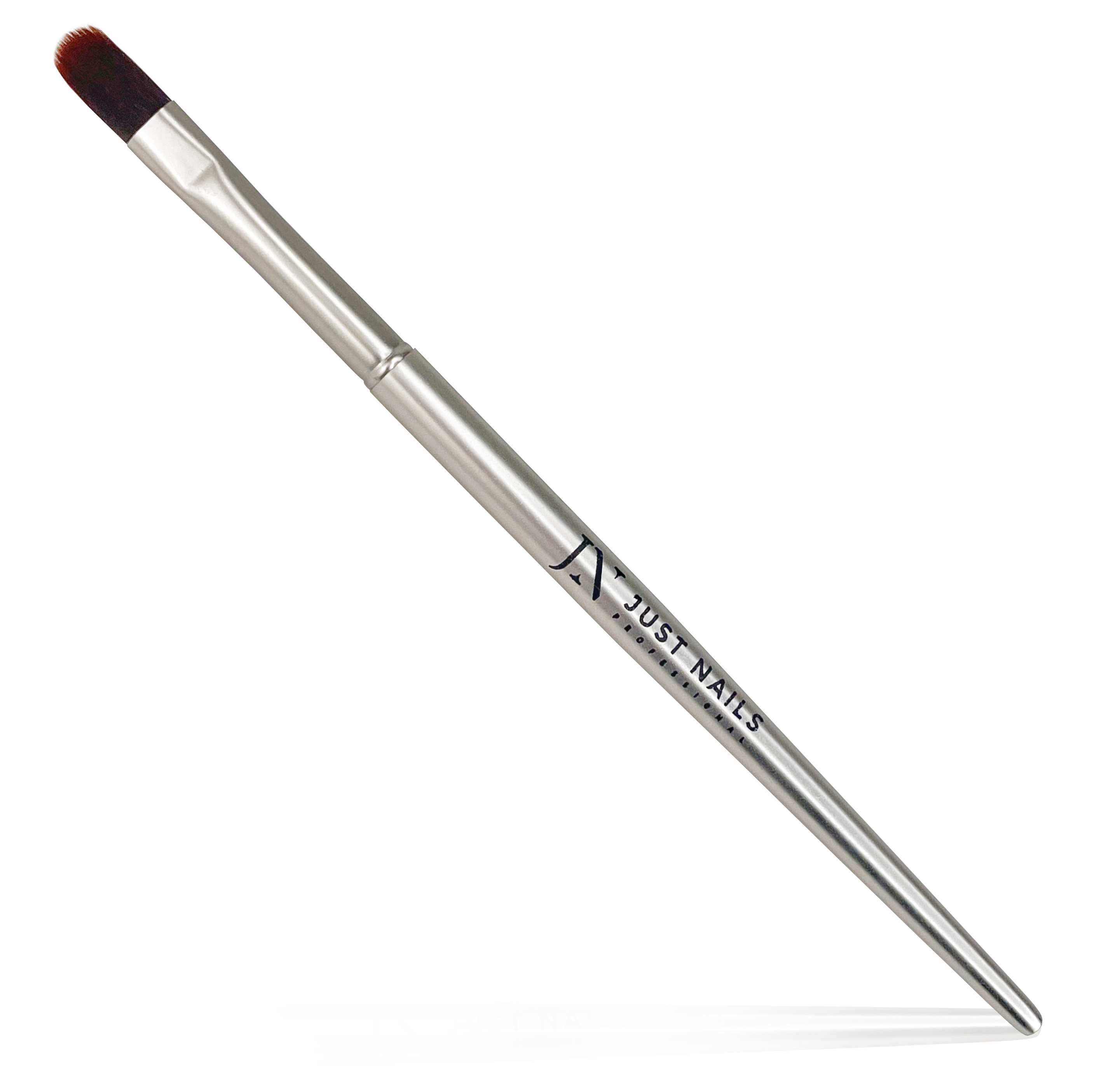 JUSTNAILS Premium Fullcover Universalpinsel mit Metallstiel GR.8