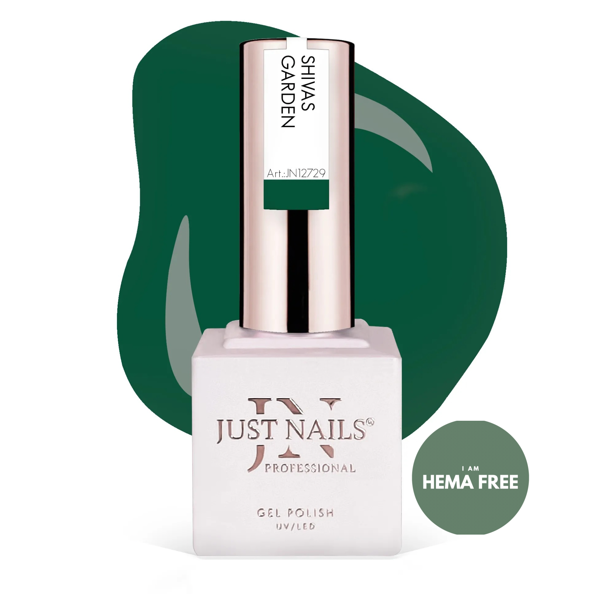 JUSTNAILS Gel Polish Color - SHIVAS GARDEN - Soak-off