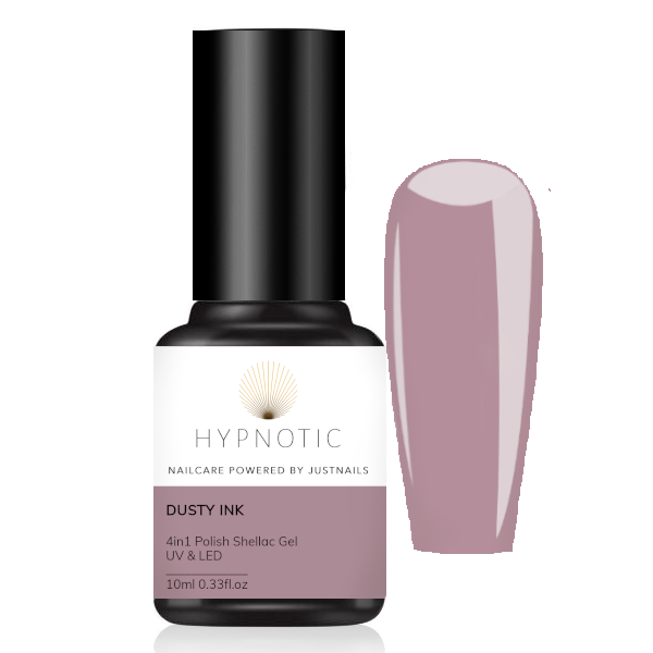 HYPNOTIC 4in1 Polish Shellac Gel - Dusty Ink 10ml