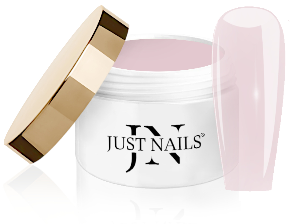 JUSTNAILS Cover Fibre Glace - GLAM Milky Rosé