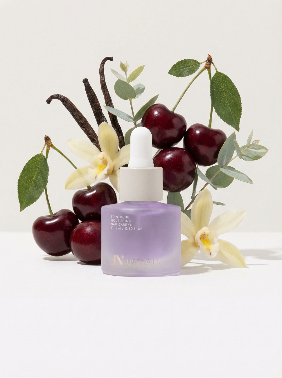 JUSTNAILS Premium Protect Nagelöl - Velvet Sakura 18ml
