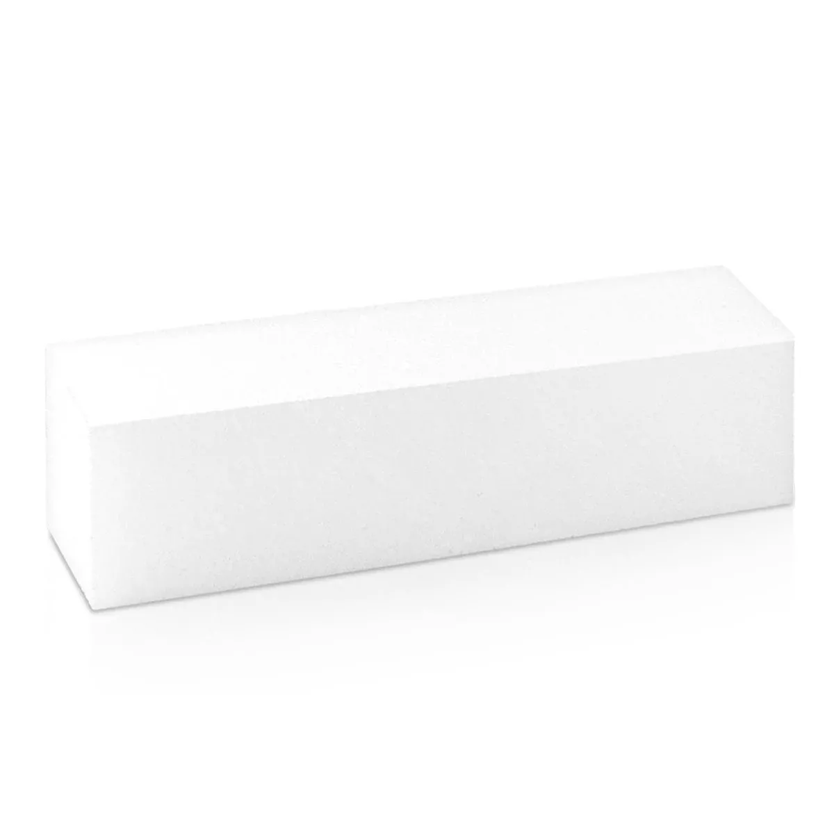 JUSTNAILS Buffer Block weiß #180