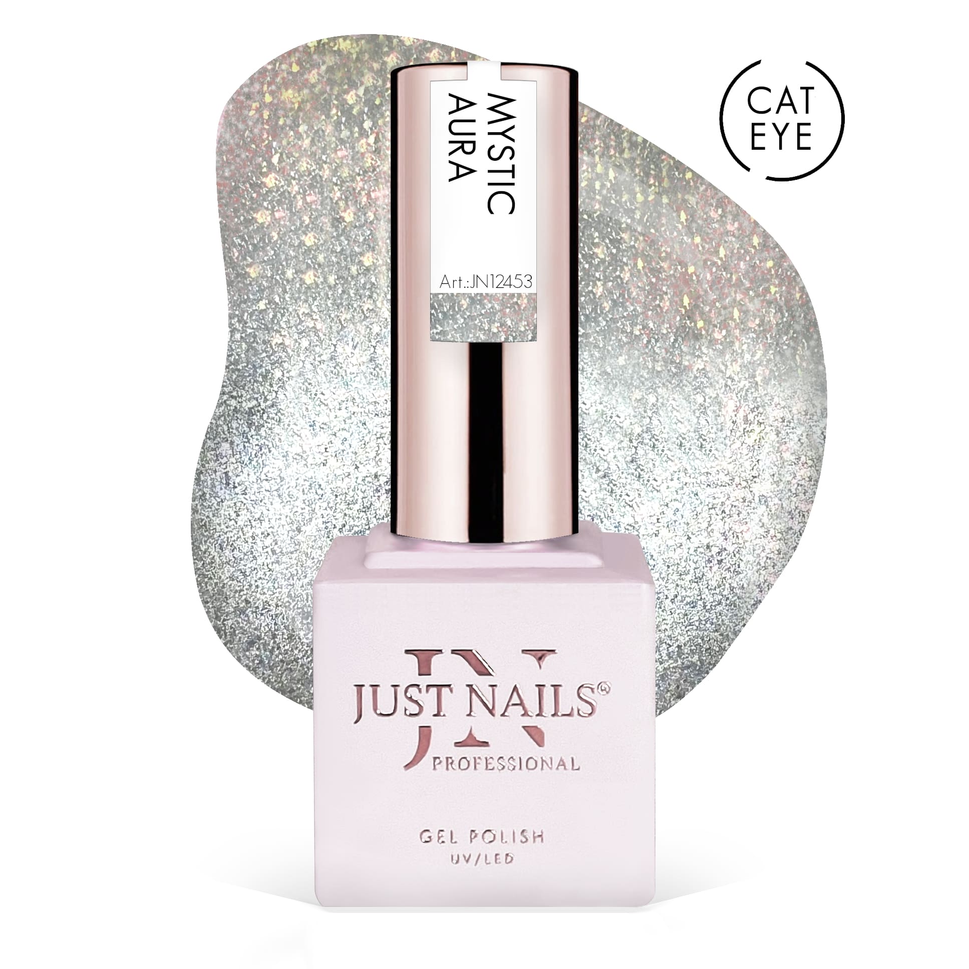 JUSTNAILS Polish Gel 5D Cat Eye - MYSTIC AURA