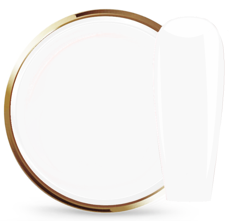  JUSTNAILS Nailartgel MAGIC FLOW Color - WHITE