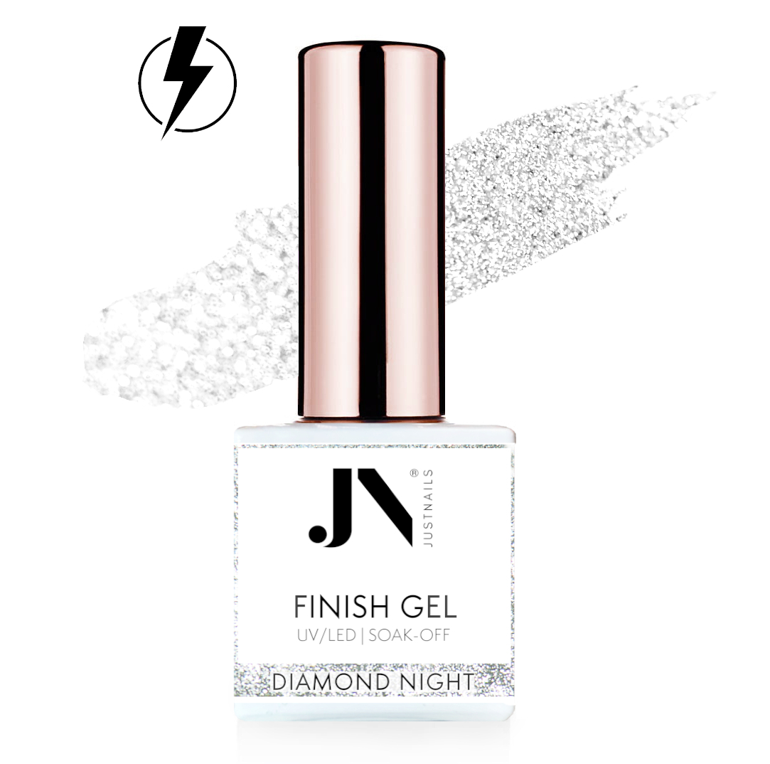 JUSTNAILS Finish Gel - Flash Diamond Night