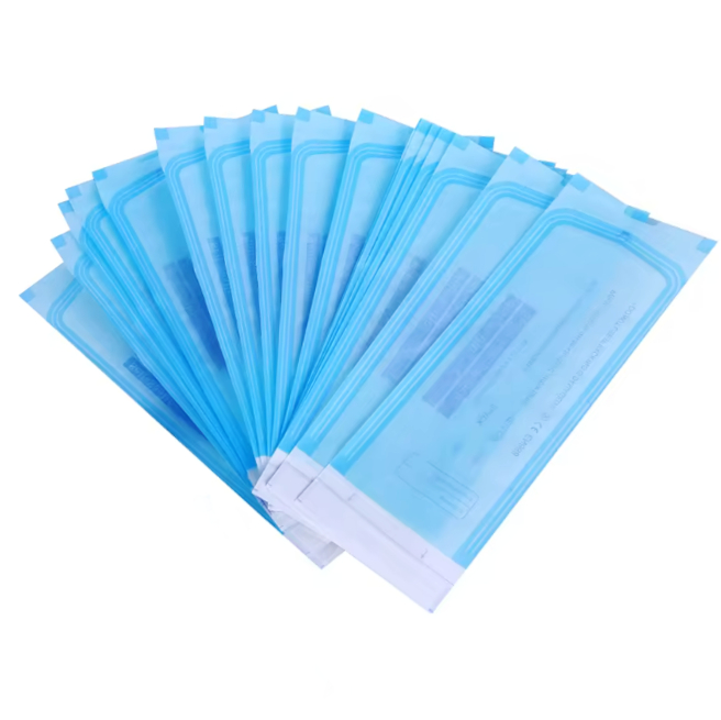 JUSTNAILS 200 Premium Folie Hygiene Sterilisations Beutel Tüten 90x260