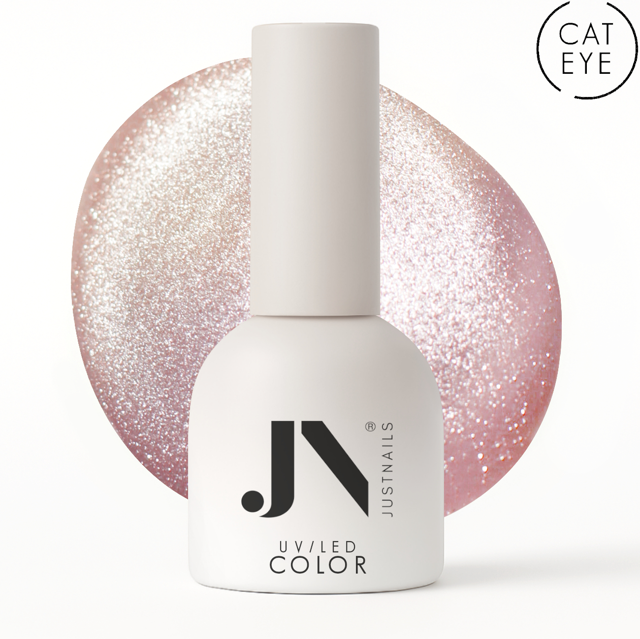 JUSTNAILS Polish Gel 5D Cat Eye - GENTLE JADE