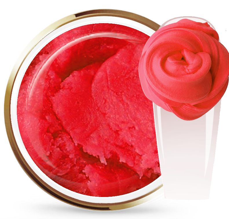 JUSTNAILS Farbgel Premium 4D Plastilin - RED