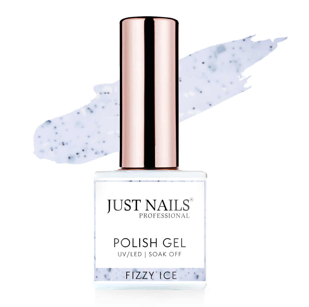 JUSTNAILS Gel Polish Color - Fizzy Ice - Soak-off
