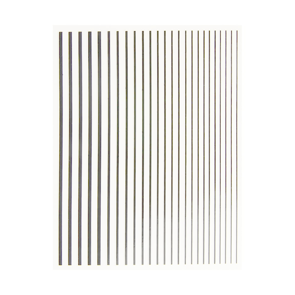 JUSTNAILS Flexible Stripes Set silber