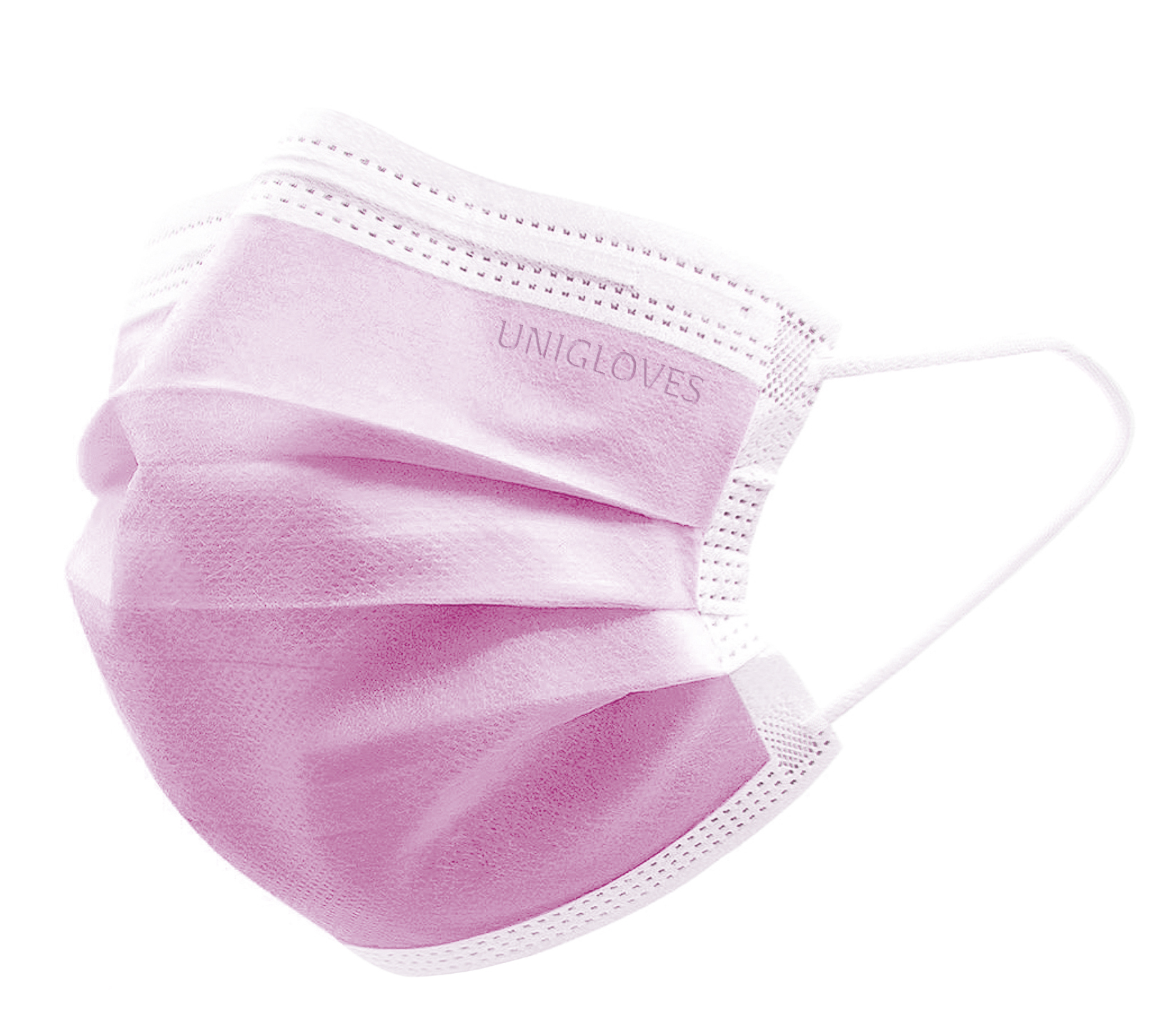 50x Premium Profil Plus Mundschutz 3-lagig rosa
