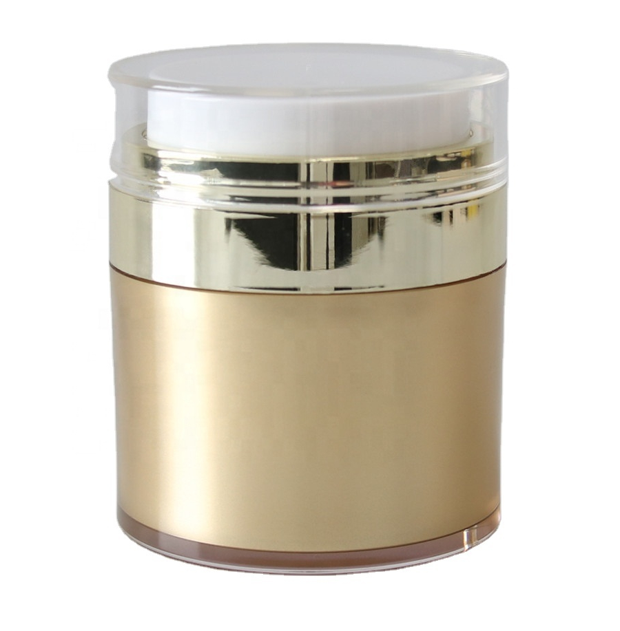 JUSTNAILS Premium Airless Gold Pumpspender Dispenser  50ml