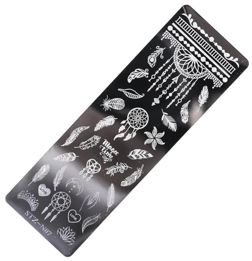 JUSTNAILS Stamping Platte - Dream Catcher 07