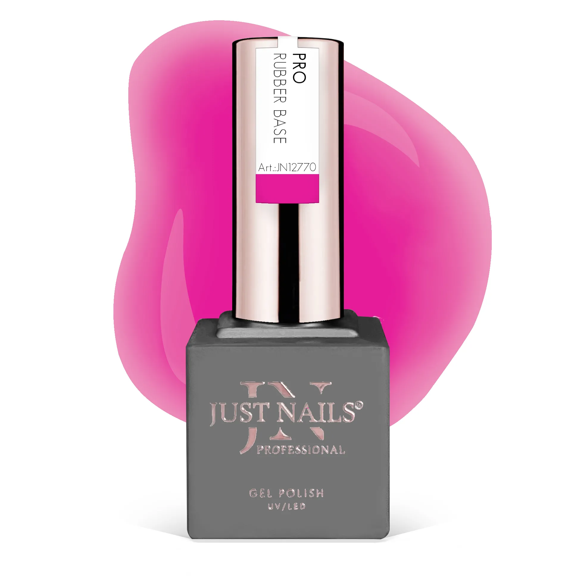 JUSTNAILS Pro Rubber Builder - ELECTRIC KISS - Hybrid Soak-off